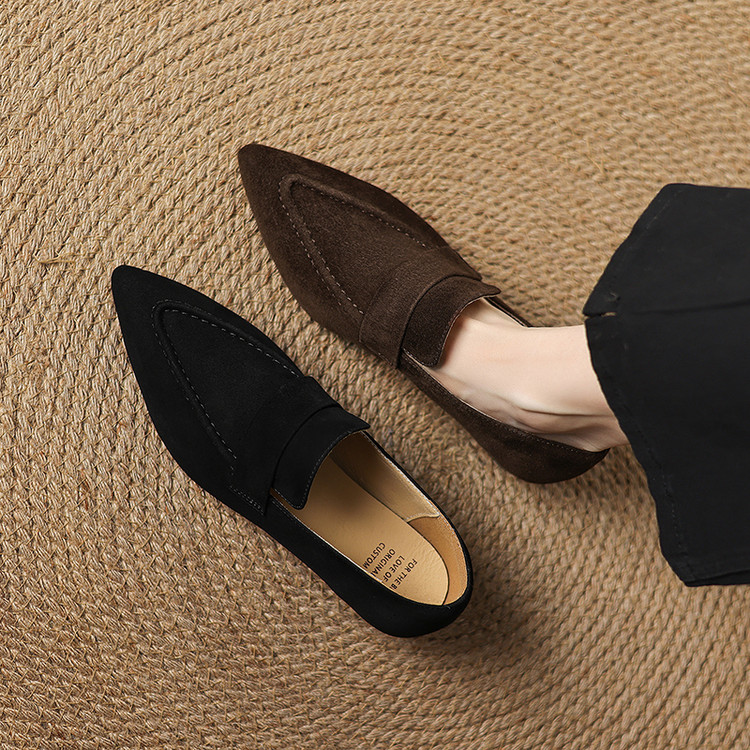 Deep Mouth High Heel Pumps in Brown and Black - Style e.html