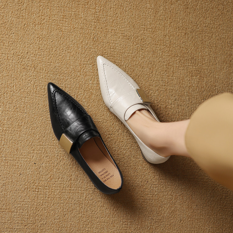 Deep Mouth Pointed Toe Mid Heel Pumps - Style c.html
